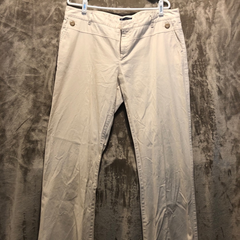 Light Beige Gap Pants, Size 14